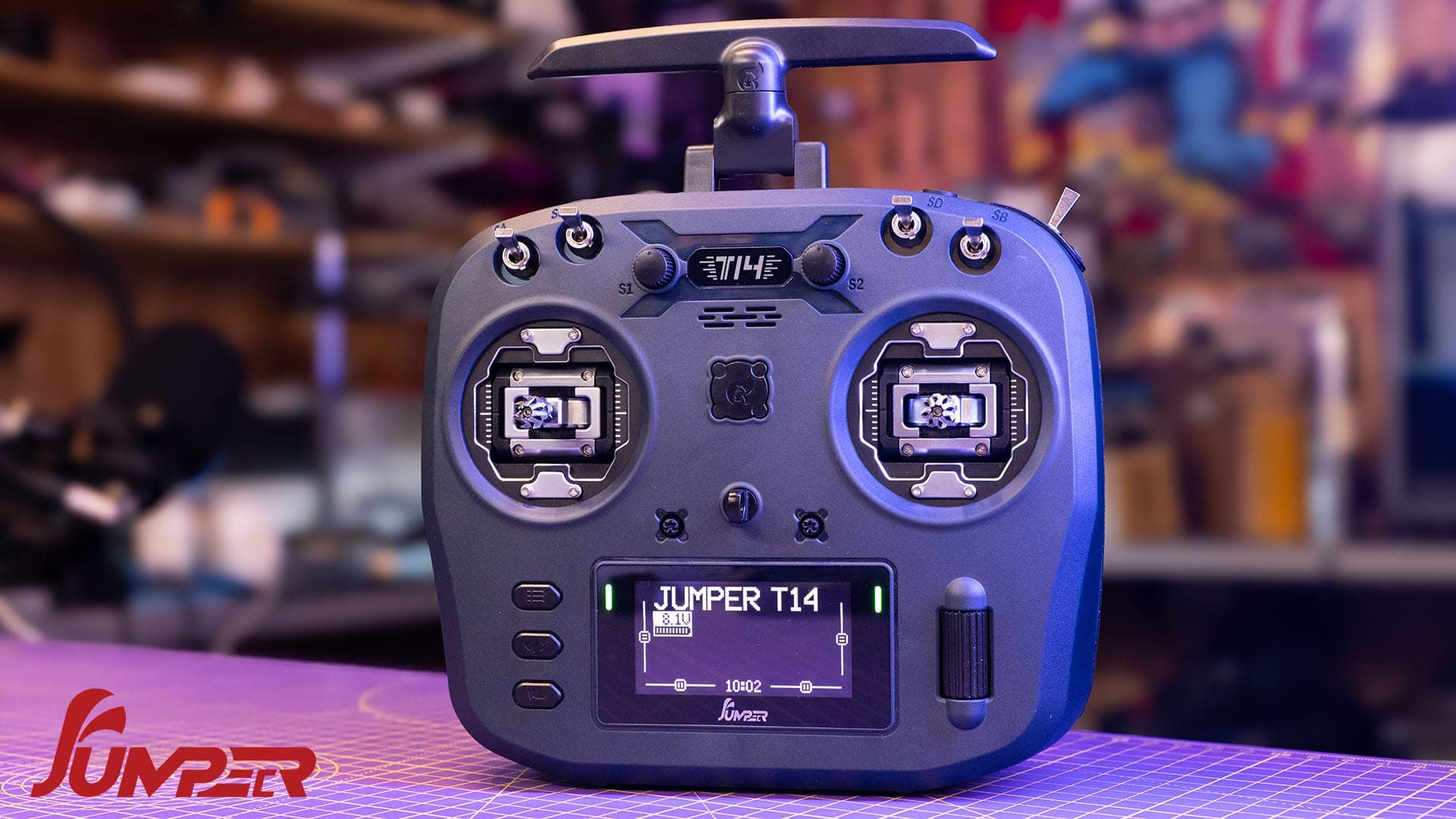 Emisora Jumper T14 ELRS 2,4 GHz