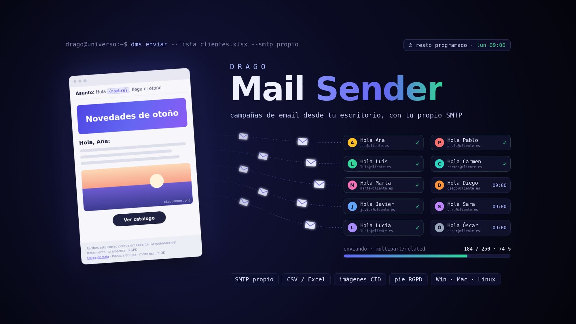 Drago Mail Sender